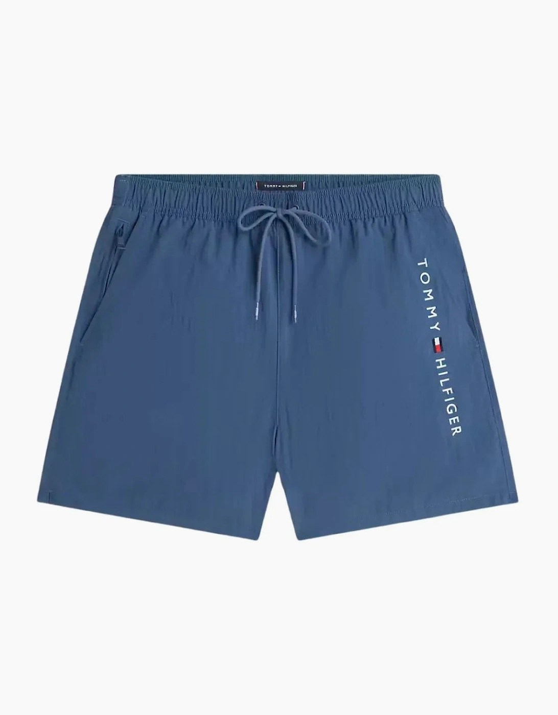 Tommy Hilfiger Men's Navy Original Mid-Length Swim Shorts, Aegean Sea - Size 33/32/32