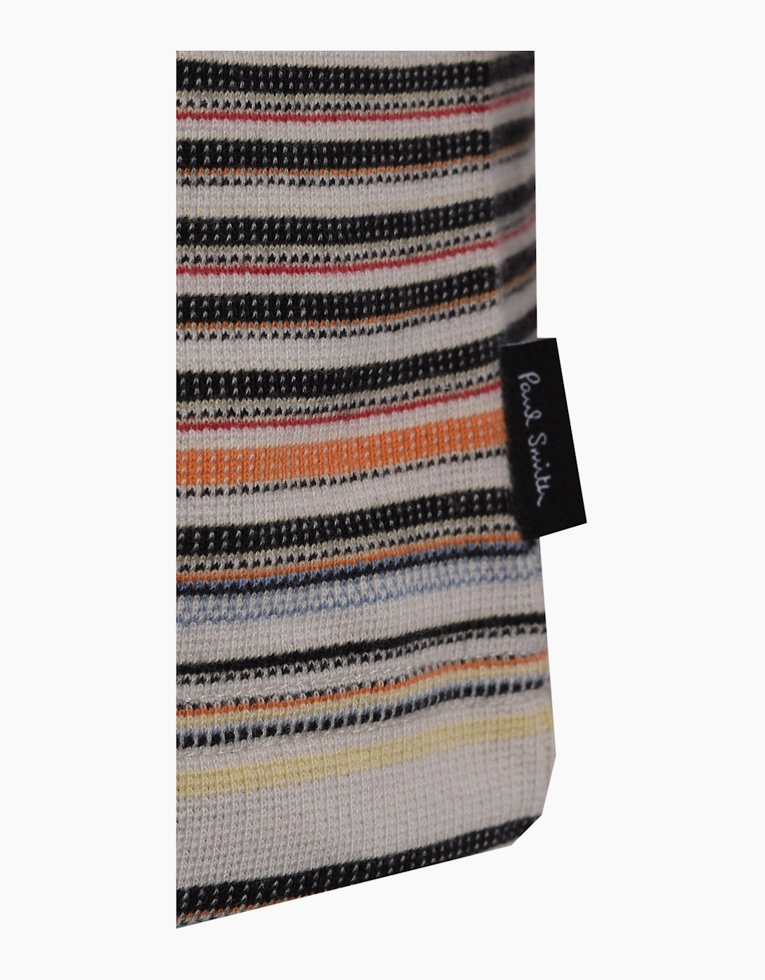 PAUL SMITH REGULAR FIT KNITTED T-SHIRT MULTI STRIPE