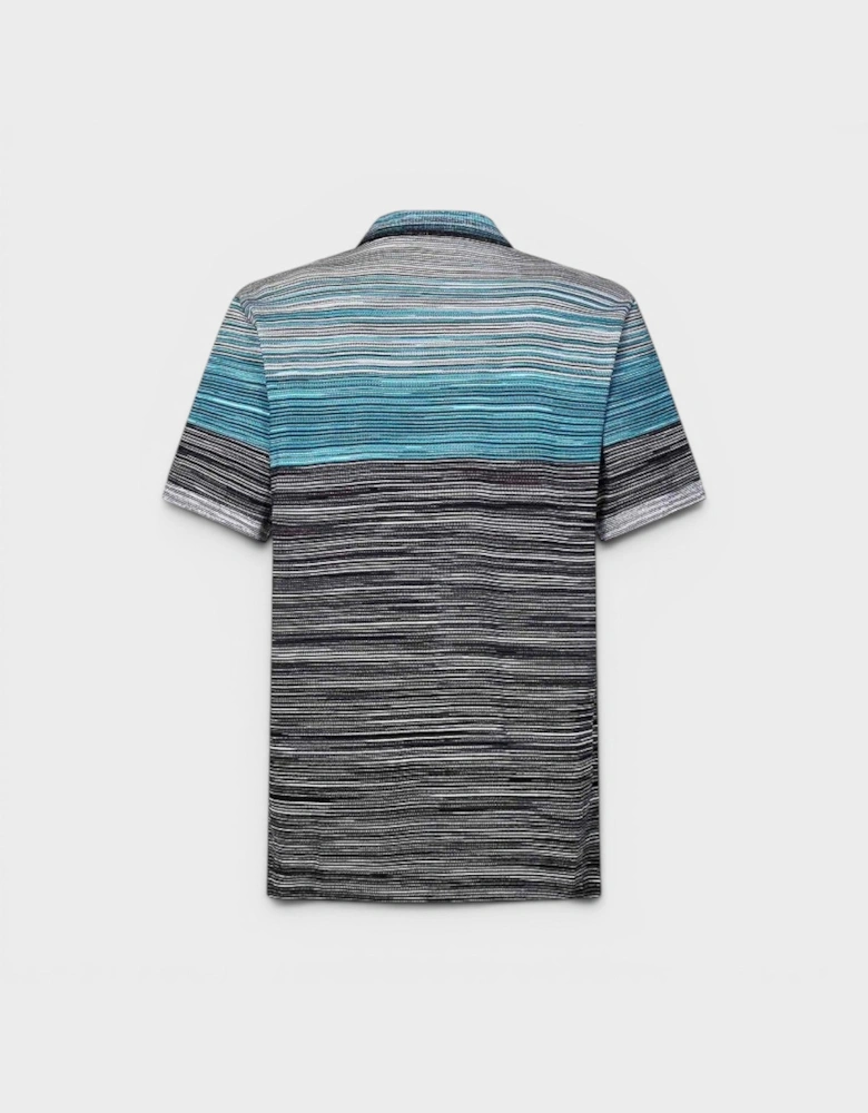 Space Dye Short Sleeve Polo Shirt