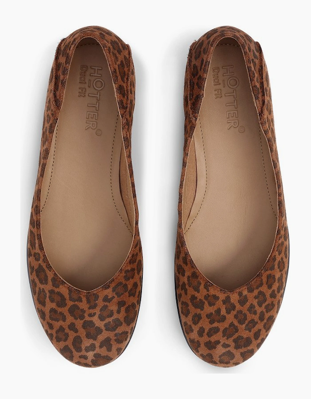 Birdie Womens Wide Ballet Pumps