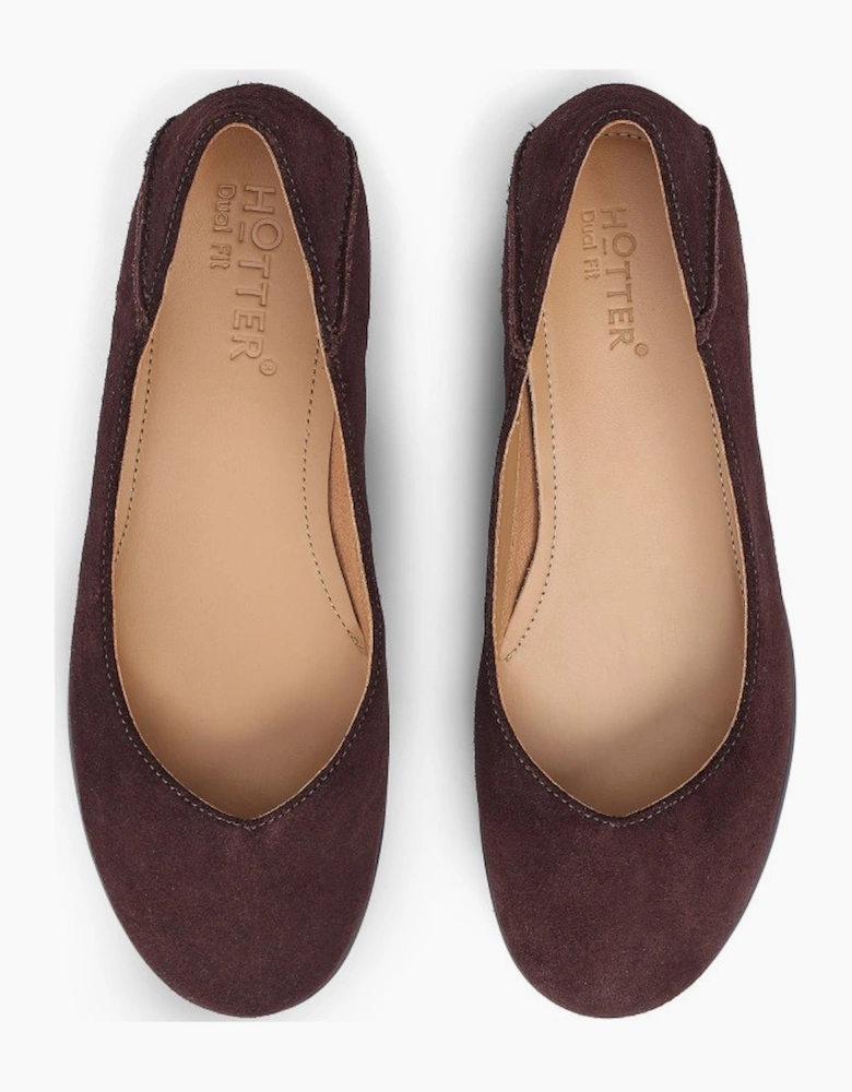 Birdie Womens Ballet Pumps