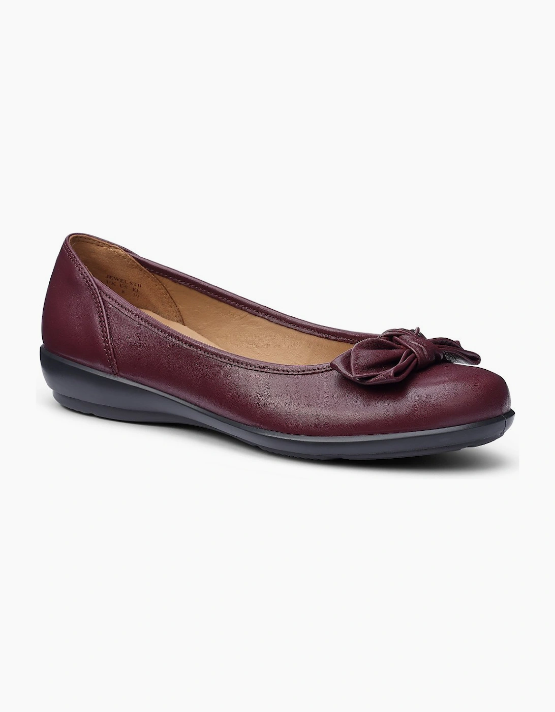 Jewel Womens Wide Ballet Pumps