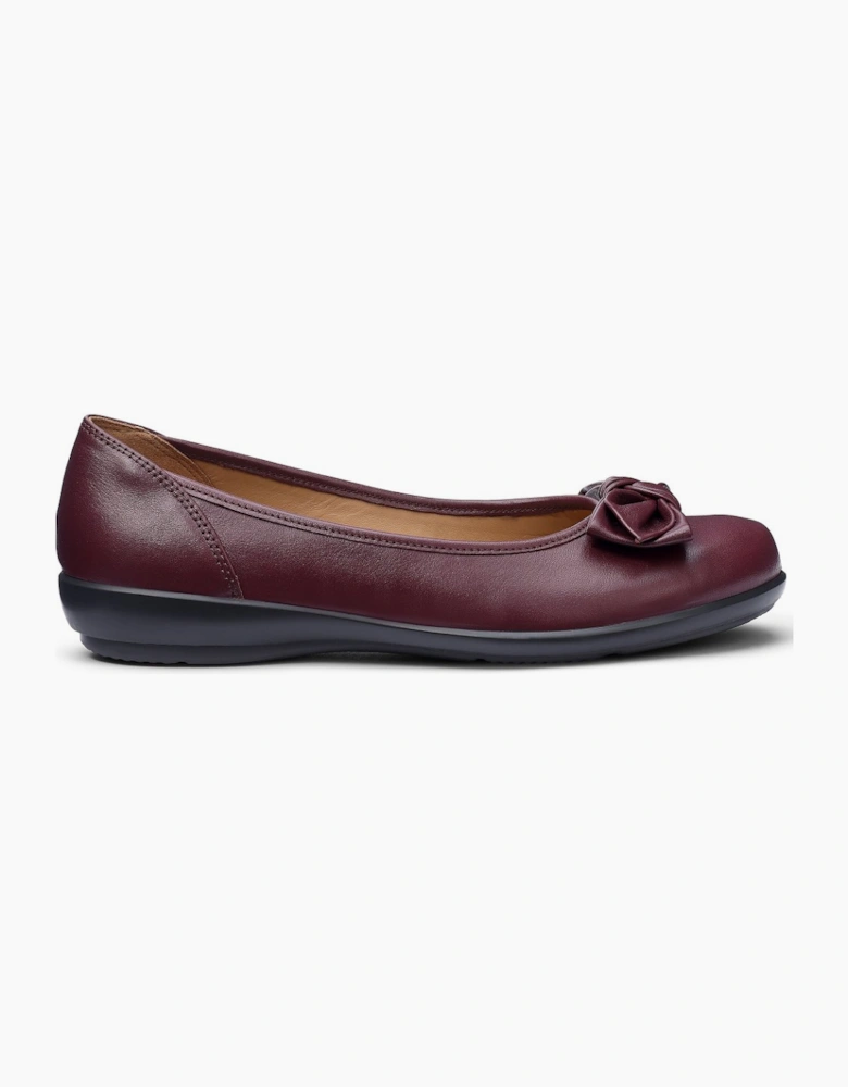 Jewel Womens Wide Ballet Pumps