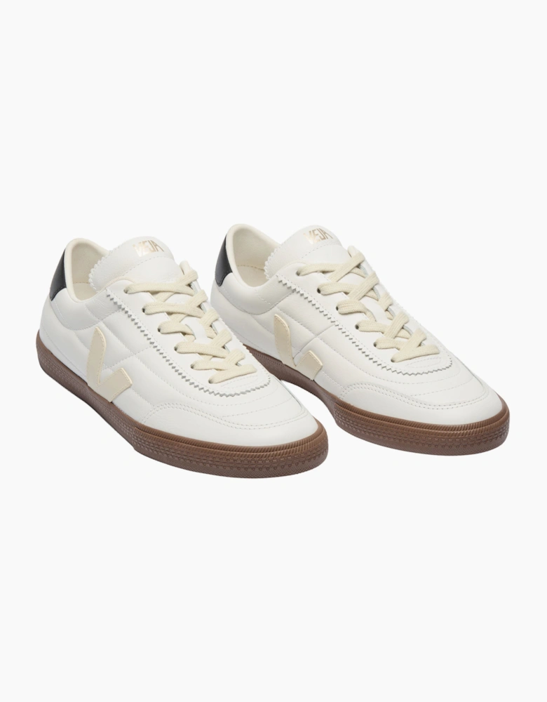 VEJA PANENKA O.T. LEATHER TRAINER WHITE/BLACK/BARK