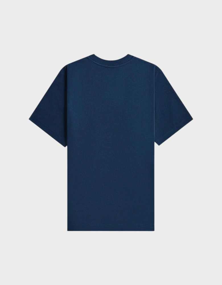 Equipement Sportif Screen Printed T-Shirt Navy