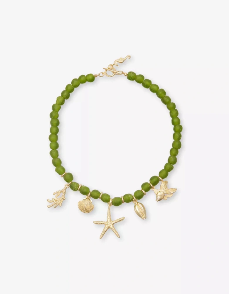 Meretrix Necklace in Green