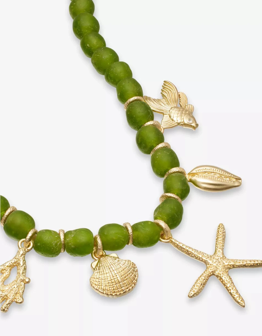 Meretrix Necklace in Green