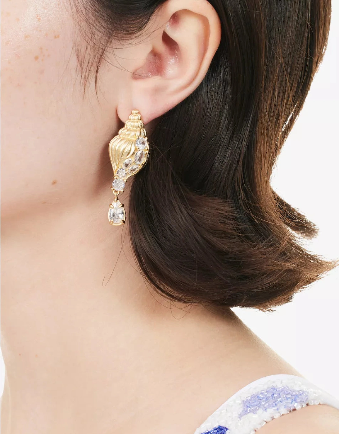 Marcenaria Metal Drop Earrings