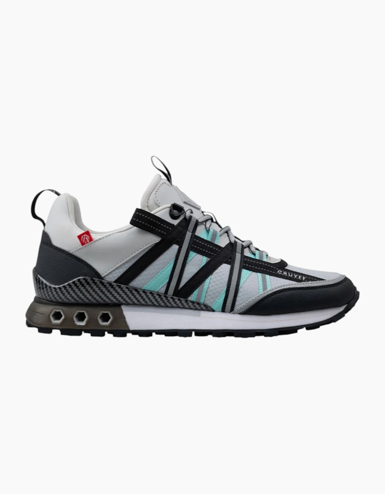 CRUYFF Mens Trainers Fearia Hex-Tech Montserrat Lace Up light grey UK Size
