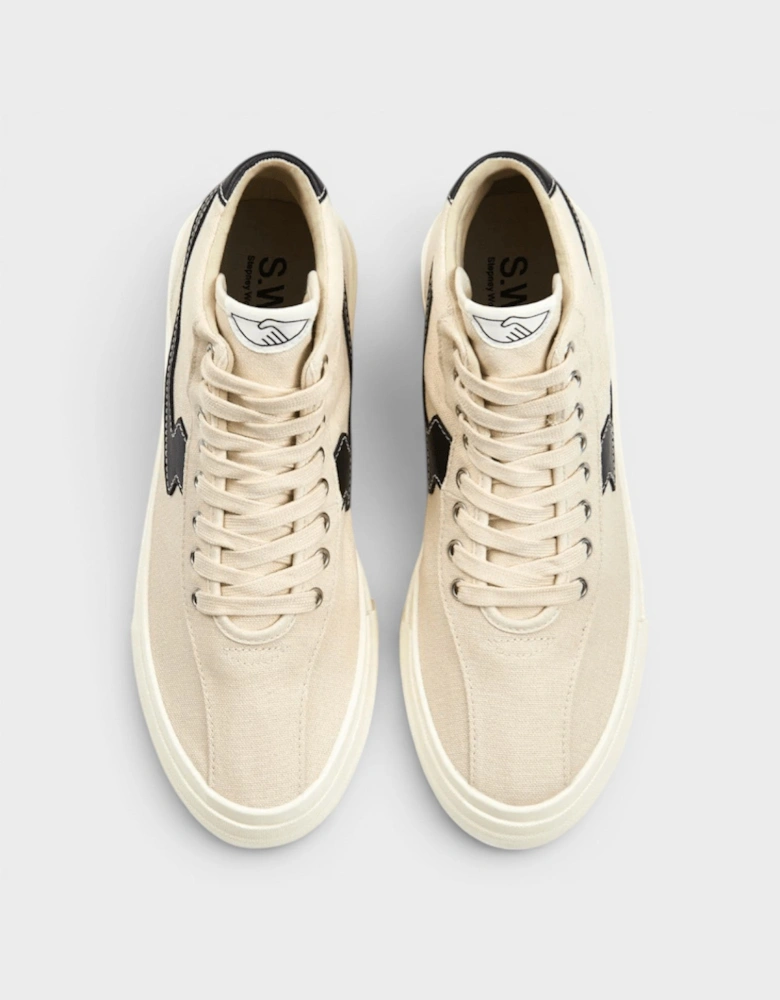 Varden S-Strike Canvas Hi Tops Ecru Black
