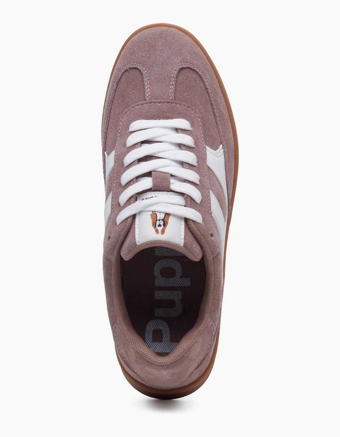 Hush Puppies Maura Suede Women's Stone Trainers