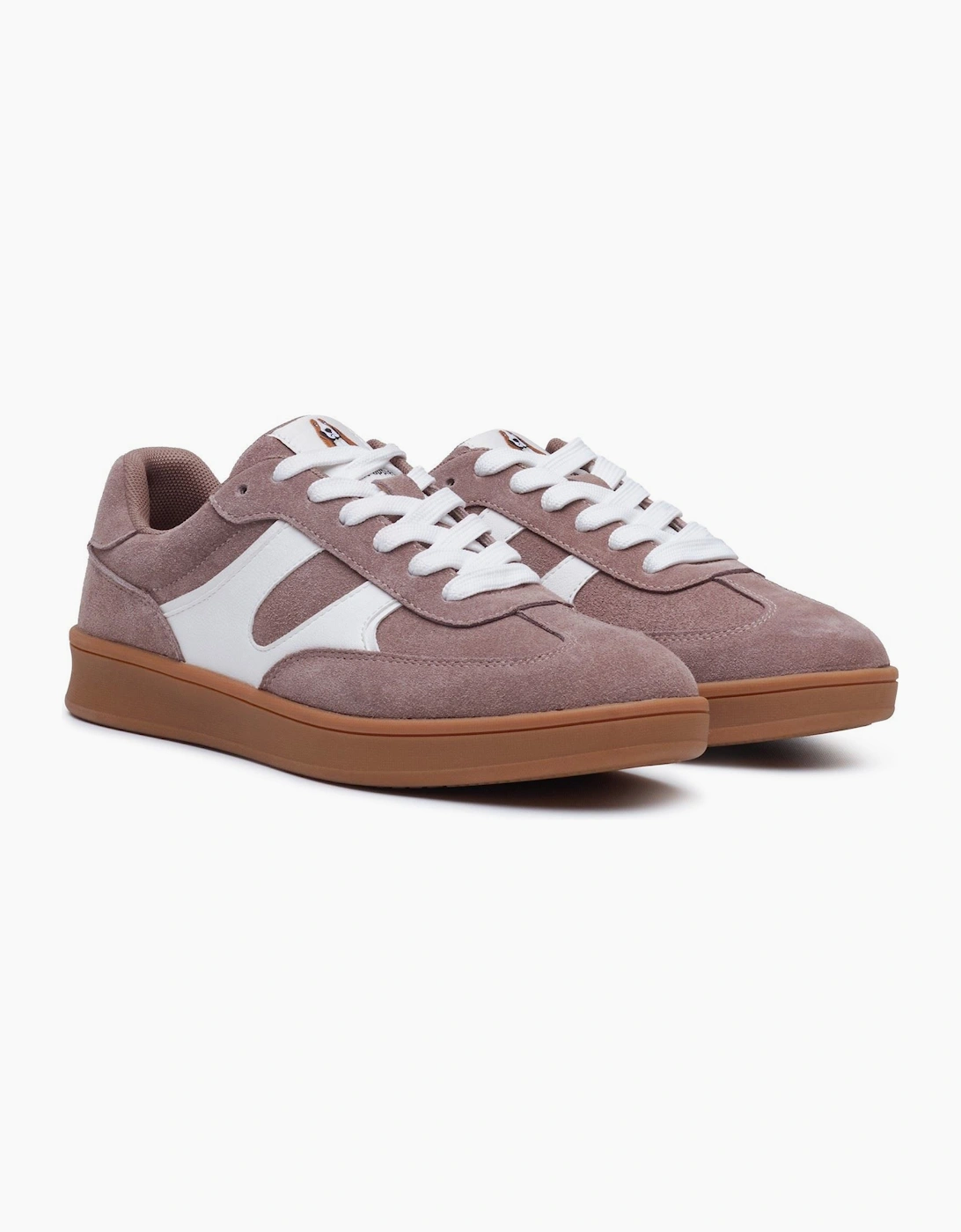 Hush Puppies Maura Suede Women's Stone Trainers
