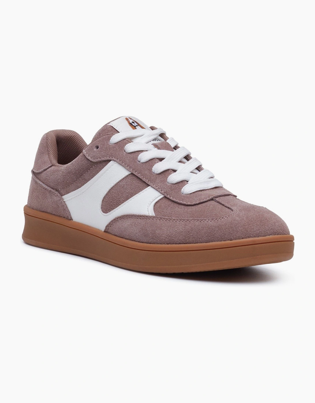 Hush Puppies Maura Suede Women's Stone Trainers, 8 of 7