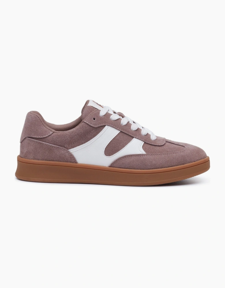Hush Puppies Maura Suede Women's Stone Trainers