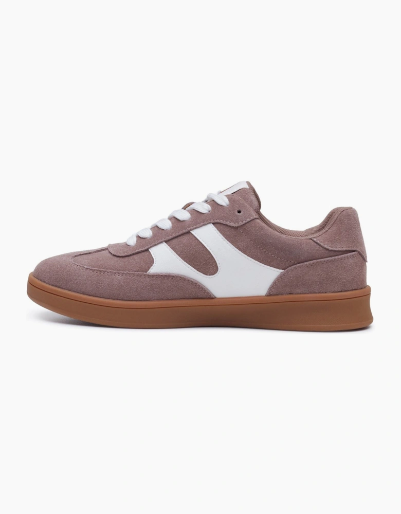 Hush Puppies Maura Suede Women's Stone Trainers