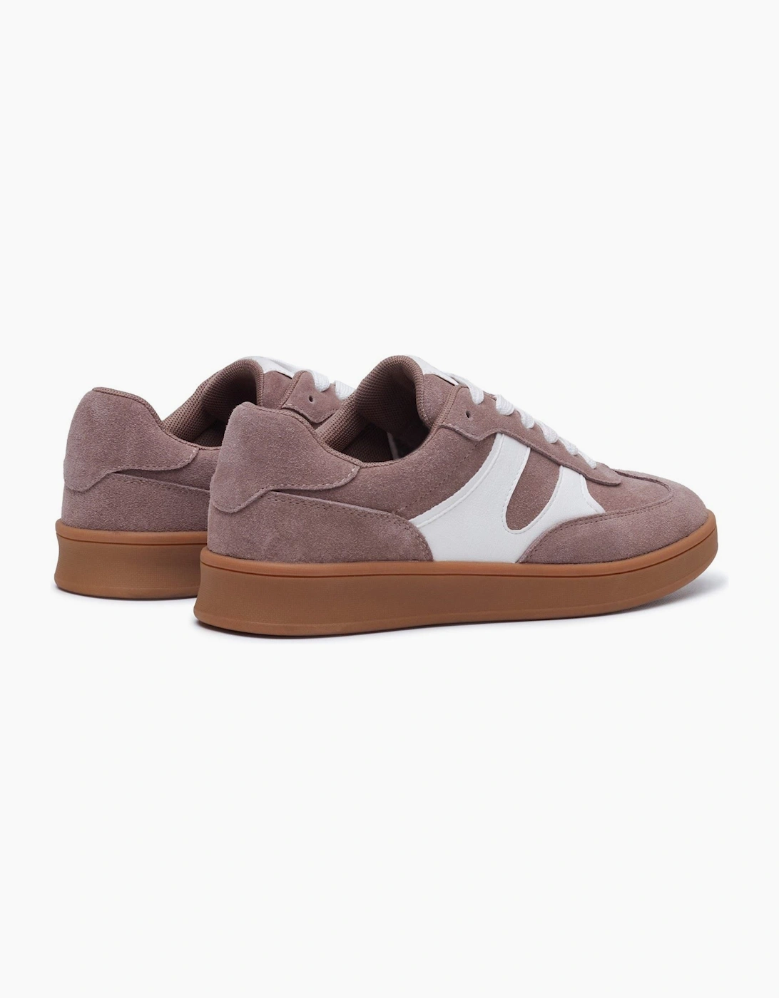 Hush Puppies Maura Suede Women's Stone Trainers