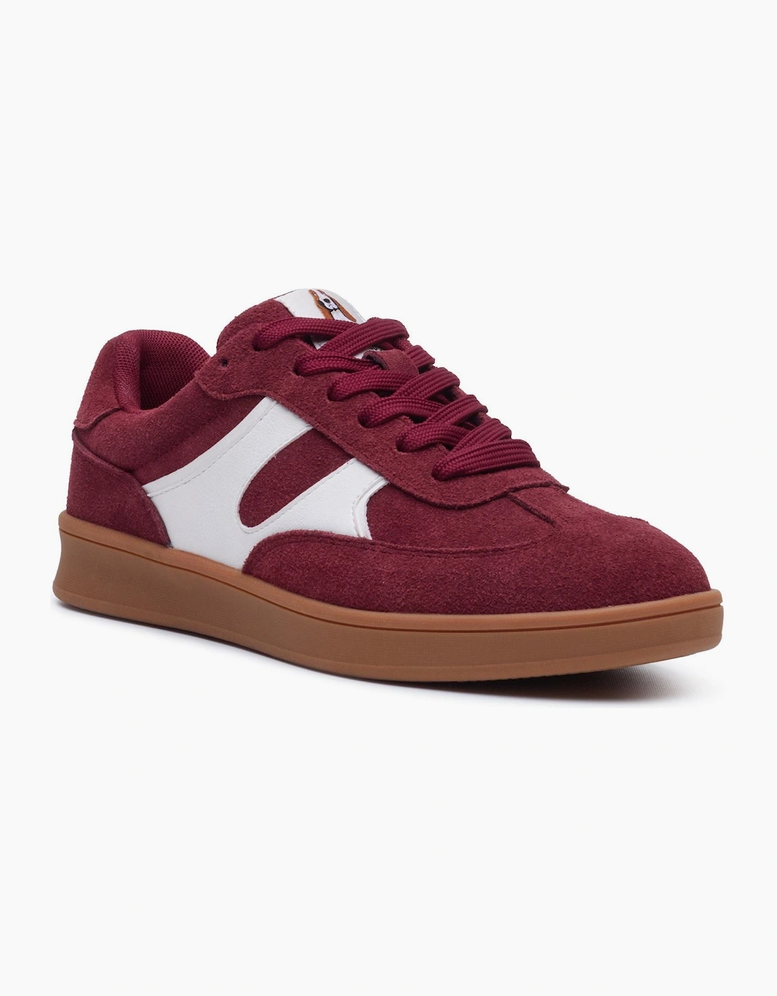 Hush Puppies Maura Suede Women's Bordeaux Trainers, 10 of 9