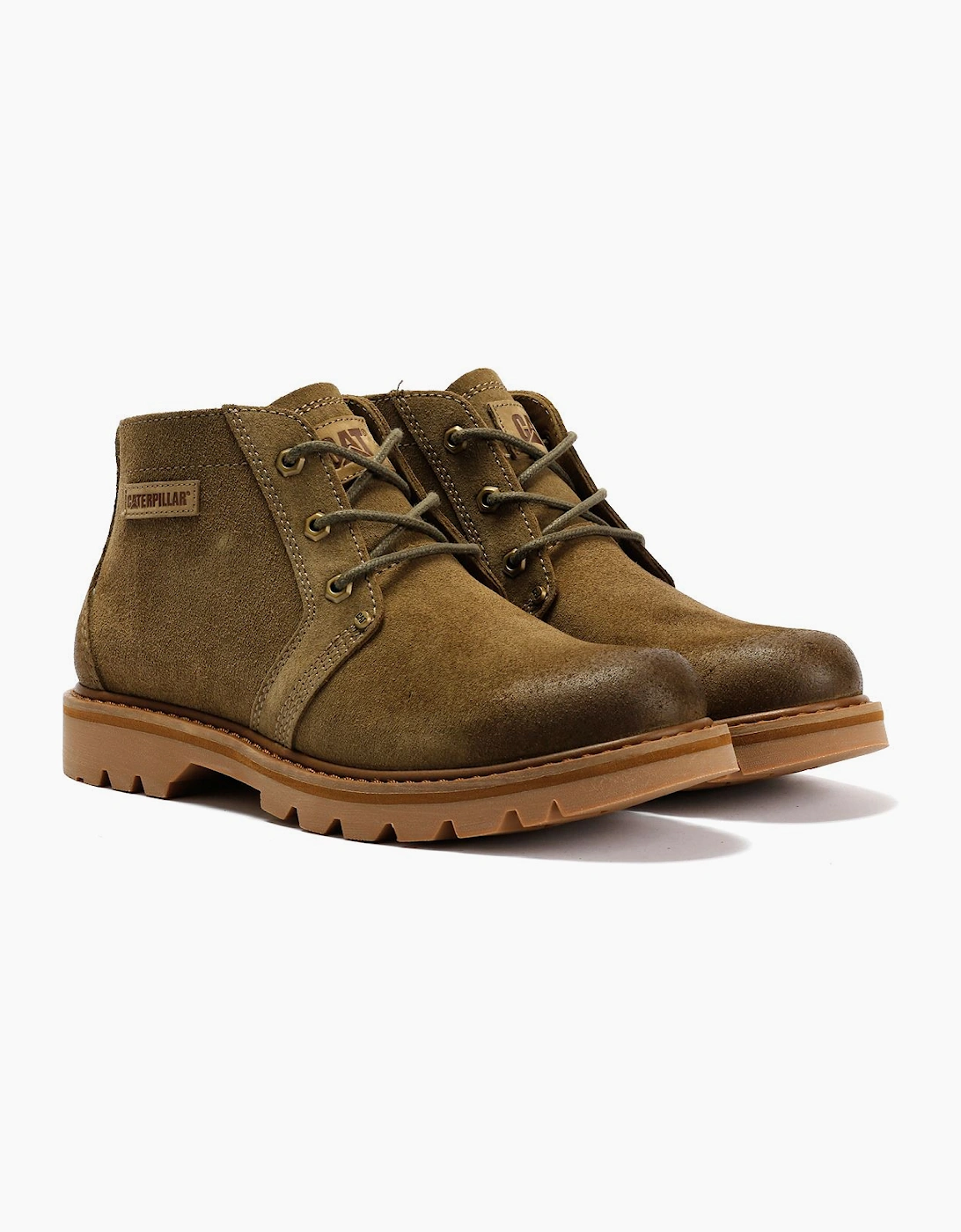 Caterpillar Grader Chukka Suede Men's Gobi Boots, 9 of 8