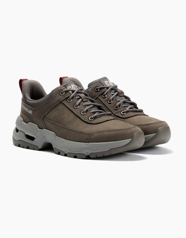 Caterpillar Surge Hiker Lo Waxy Nubuck Men's Dark Gull Grey Lace-Up Shoes