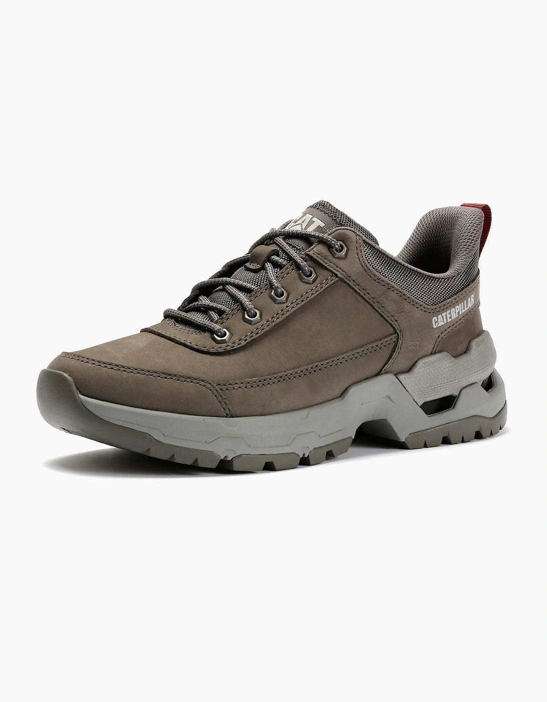 Caterpillar Surge Hiker Lo Waxy Nubuck Men's Dark Gull Grey Lace-Up Shoes