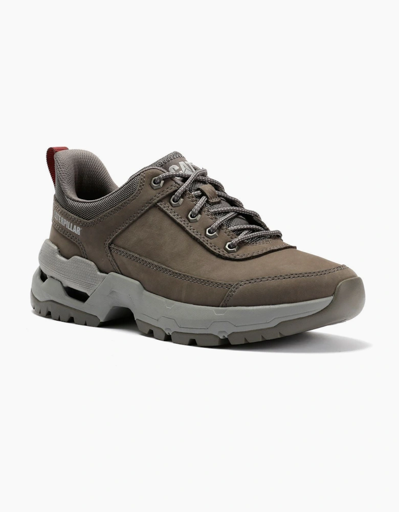Caterpillar Surge Hiker Lo Waxy Nubuck Men's Dark Gull Grey Lace-Up Shoes