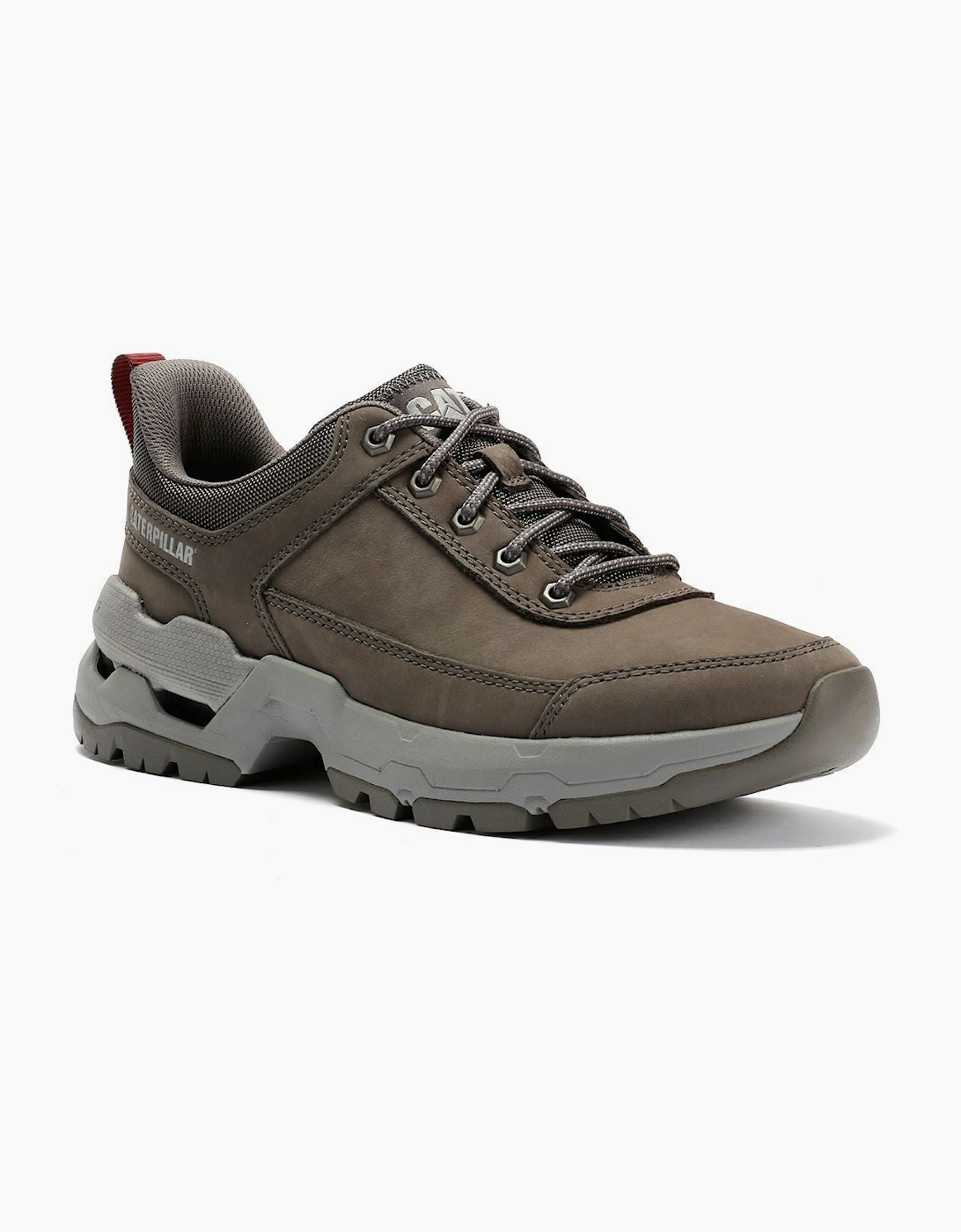 Caterpillar Surge Hiker Lo Waxy Nubuck Men's Dark Gull Grey Lace-Up Shoes