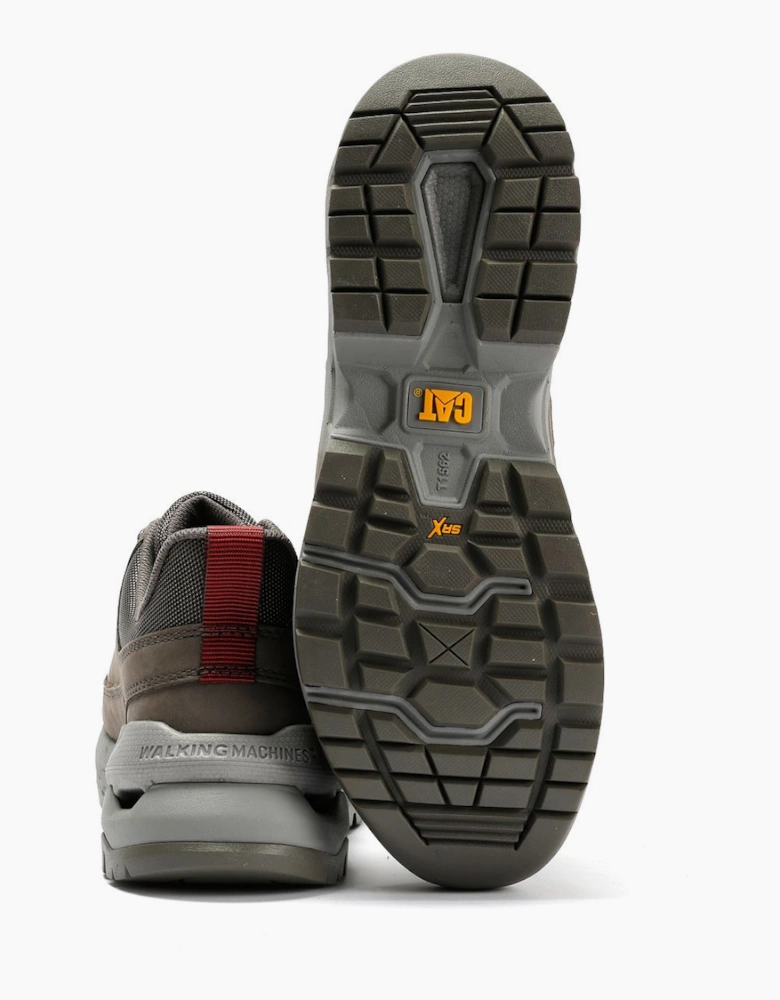 Caterpillar Surge Hiker Lo Waxy Nubuck Men's Dark Gull Grey Lace-Up Shoes