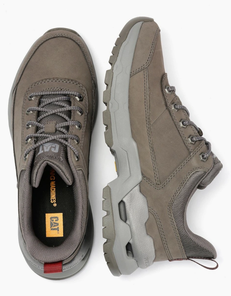 Caterpillar Surge Hiker Lo Waxy Nubuck Men's Dark Gull Grey Lace-Up Shoes