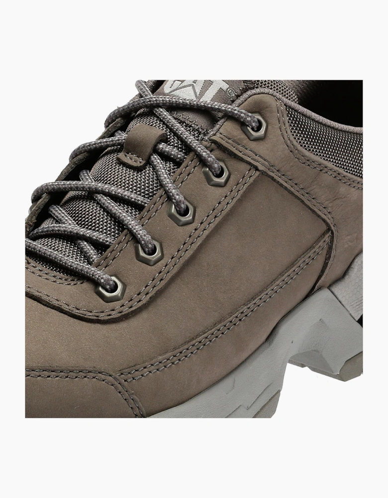Caterpillar Surge Hiker Lo Waxy Nubuck Men's Dark Gull Grey Lace-Up Shoes