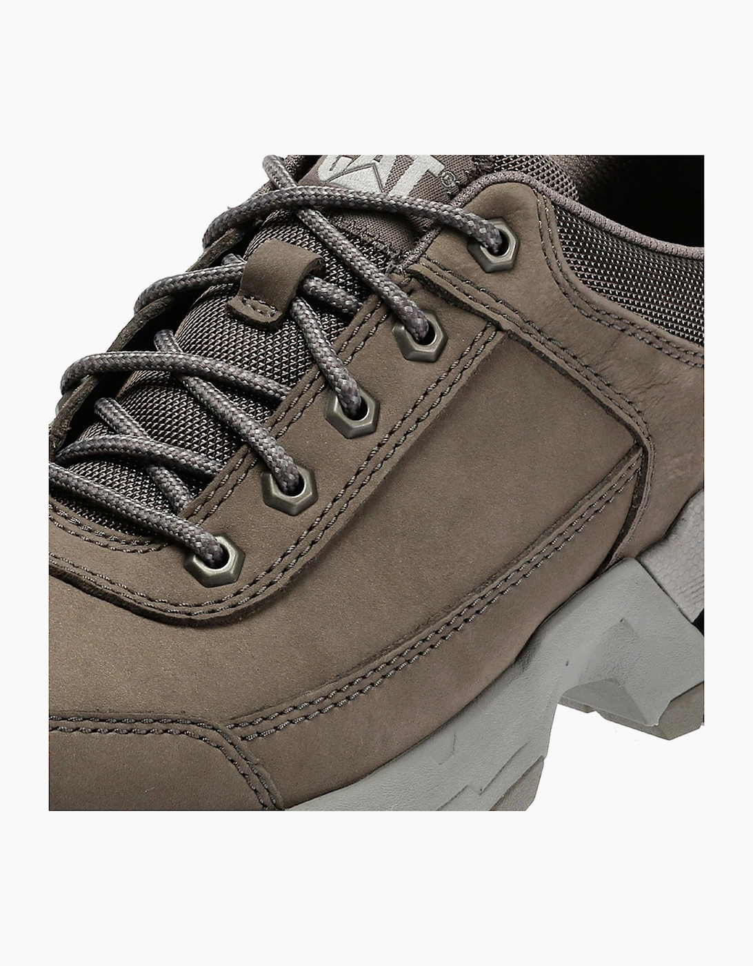Caterpillar Surge Hiker Lo Waxy Nubuck Men's Dark Gull Grey Lace-Up Shoes
