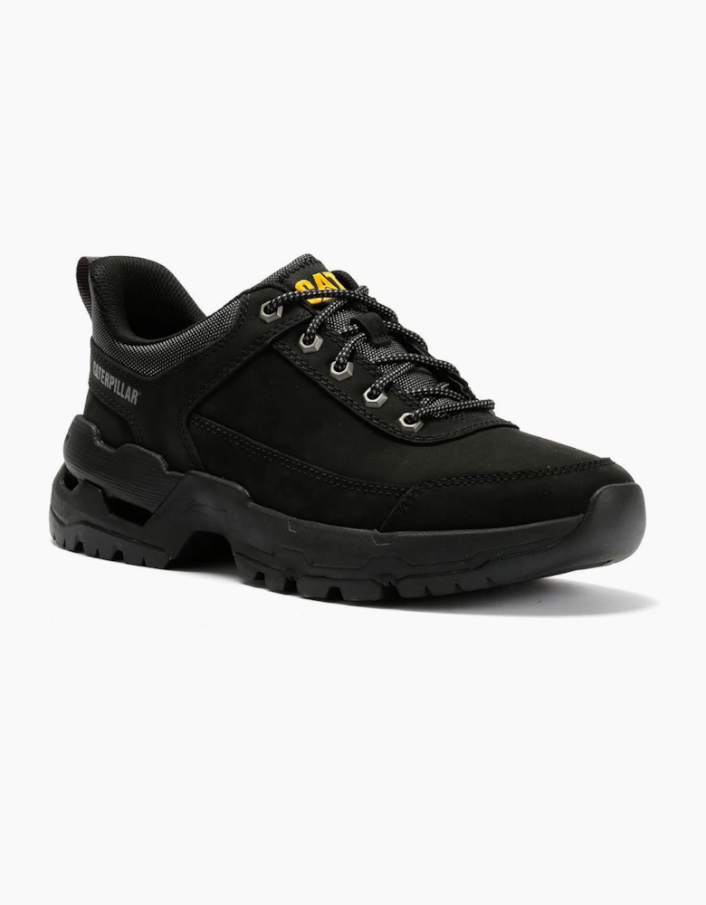 Caterpillar Surge Hiker Lo Waxy Nubuck Men's Black Lace-Up Shoes