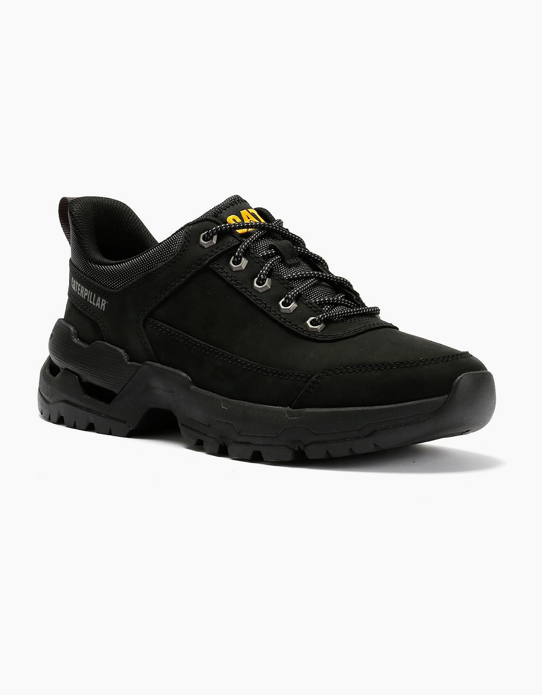 Caterpillar Surge Hiker Lo Waxy Nubuck Men's Black Lace-Up Shoes