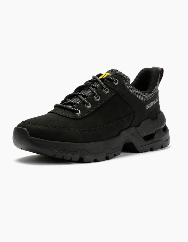 Caterpillar Surge Hiker Lo Waxy Nubuck Men's Black Lace-Up Shoes