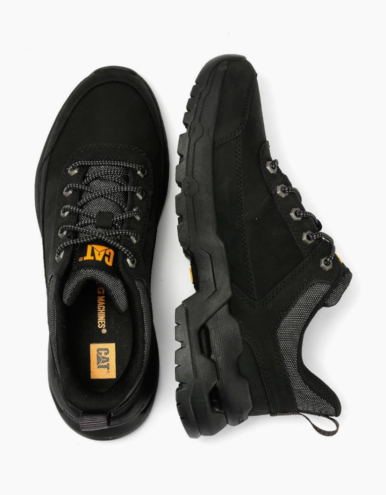 Caterpillar Surge Hiker Lo Waxy Nubuck Men's Black Lace-Up Shoes