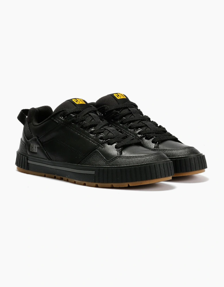 Caterpillar Axiom Leather Men's Black Lace-Up Shoes