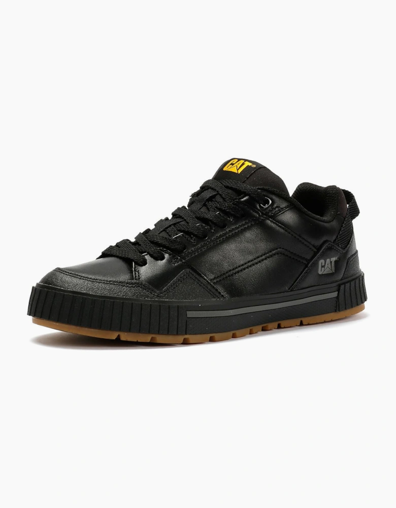 Caterpillar Axiom Leather Men's Black Lace-Up Shoes