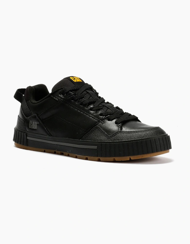Caterpillar Axiom Leather Men's Black Lace-Up Shoes