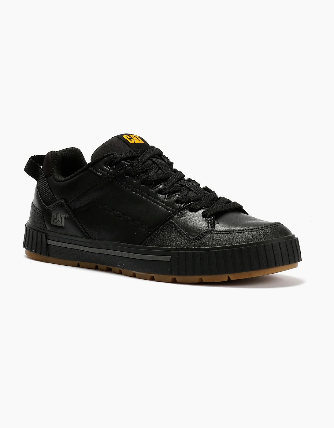 Caterpillar Axiom Leather Men's Black Lace-Up Shoes