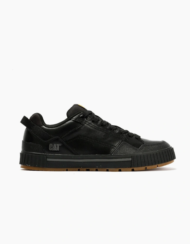 Caterpillar Axiom Leather Men's Black Lace-Up Shoes