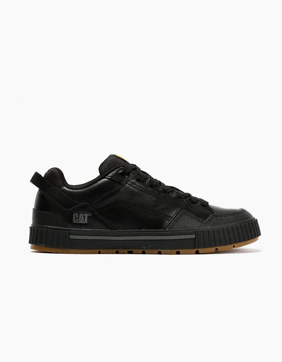 Caterpillar Axiom Leather Men's Black Lace-Up Shoes
