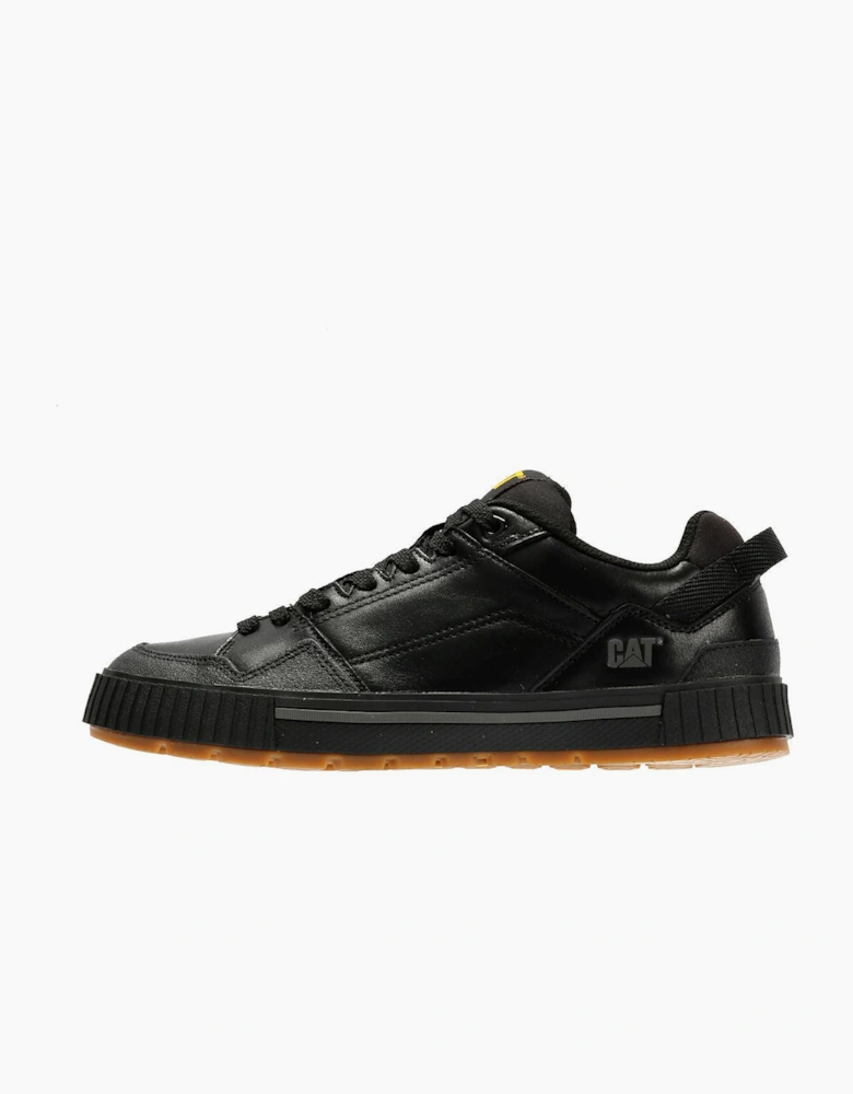 Caterpillar Axiom Leather Men's Black Lace-Up Shoes