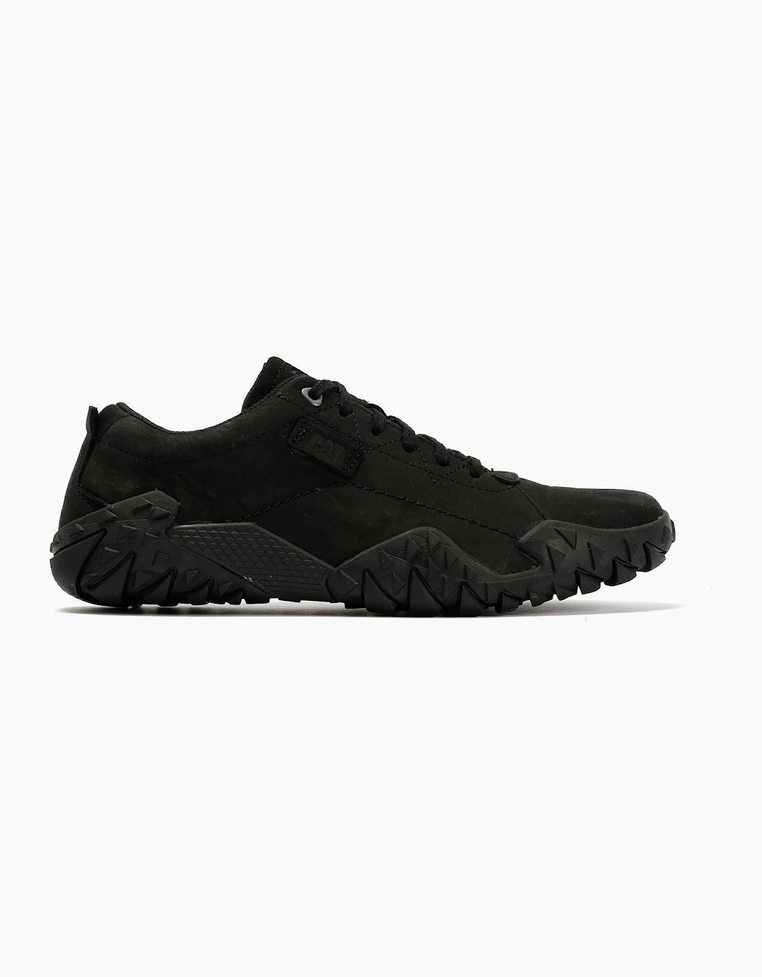 Caterpillar Gridlock Lo Tumbled Nubuck Men's Black Lace-Up Shoes