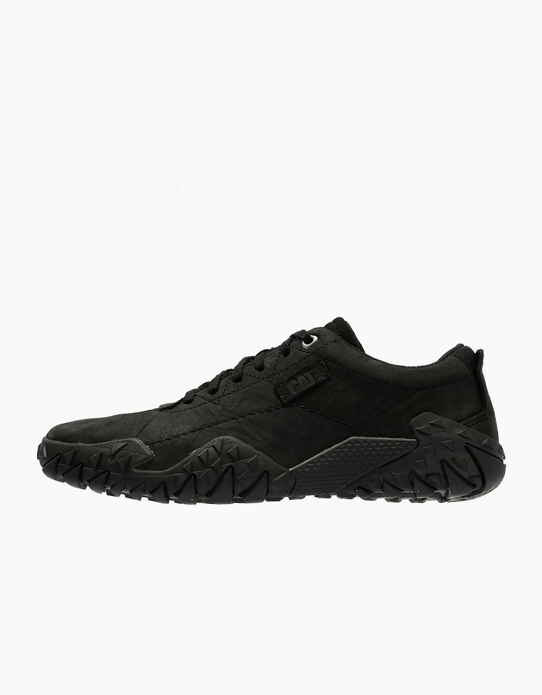 Caterpillar Gridlock Lo Tumbled Nubuck Men's Black Lace-Up Shoes
