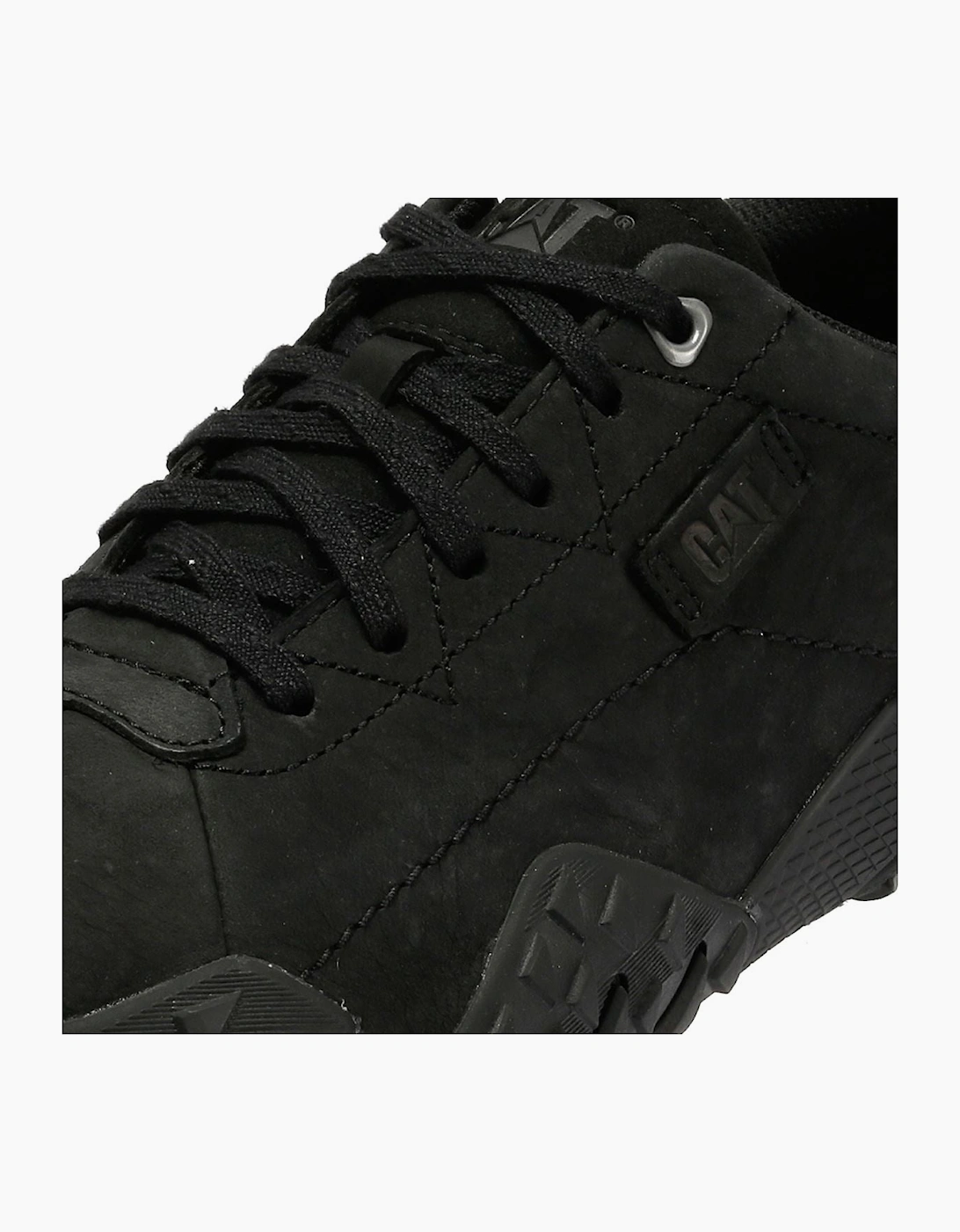 Caterpillar Gridlock Lo Tumbled Nubuck Men's Black Lace-Up Shoes