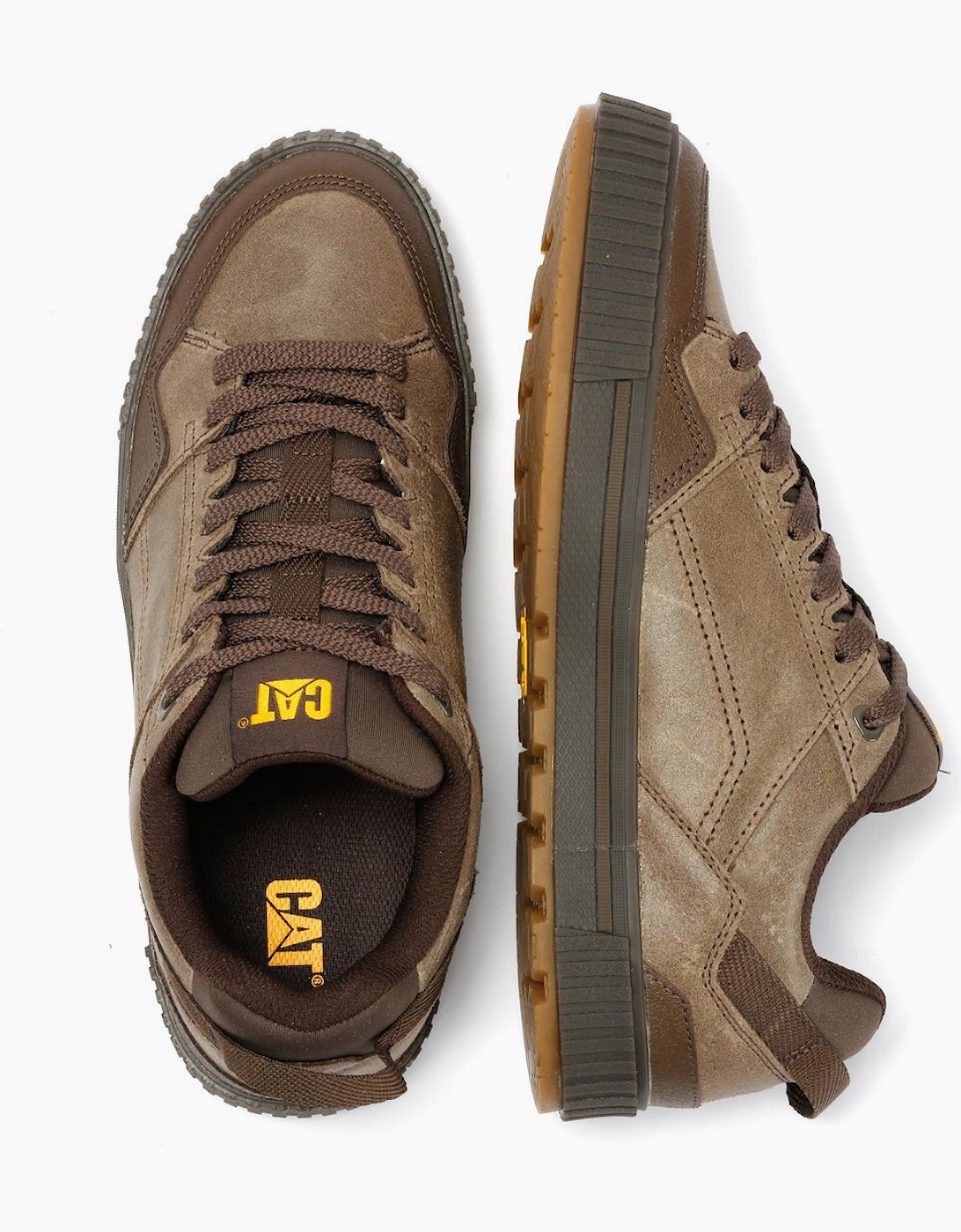Caterpillar Axiom Waxy Leather Men's Cub Lace-Up Shoes
