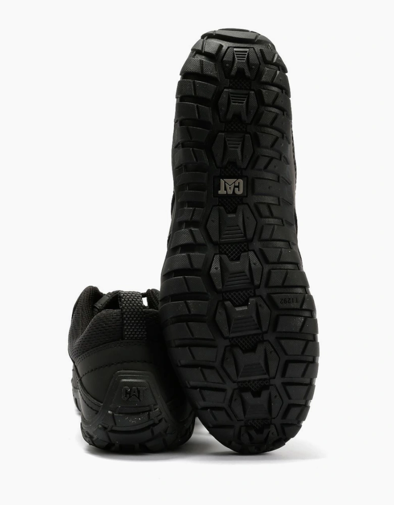 Caterpillar Instruct Suede Men's Black Lace-Up Shoes