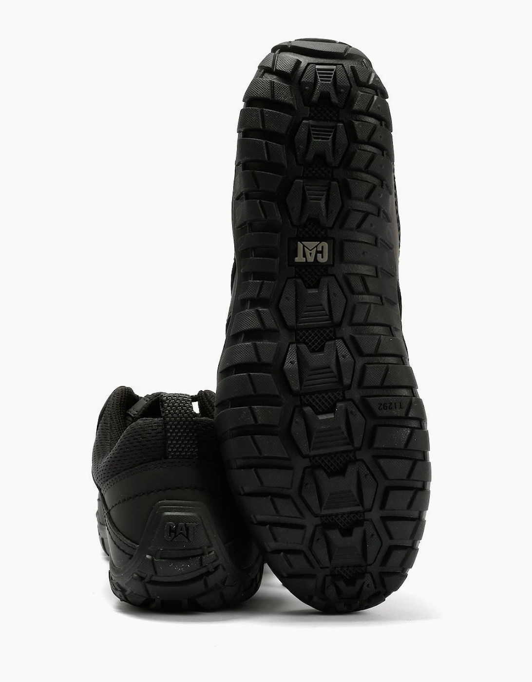Caterpillar Instruct Suede Men's Black Lace-Up Shoes