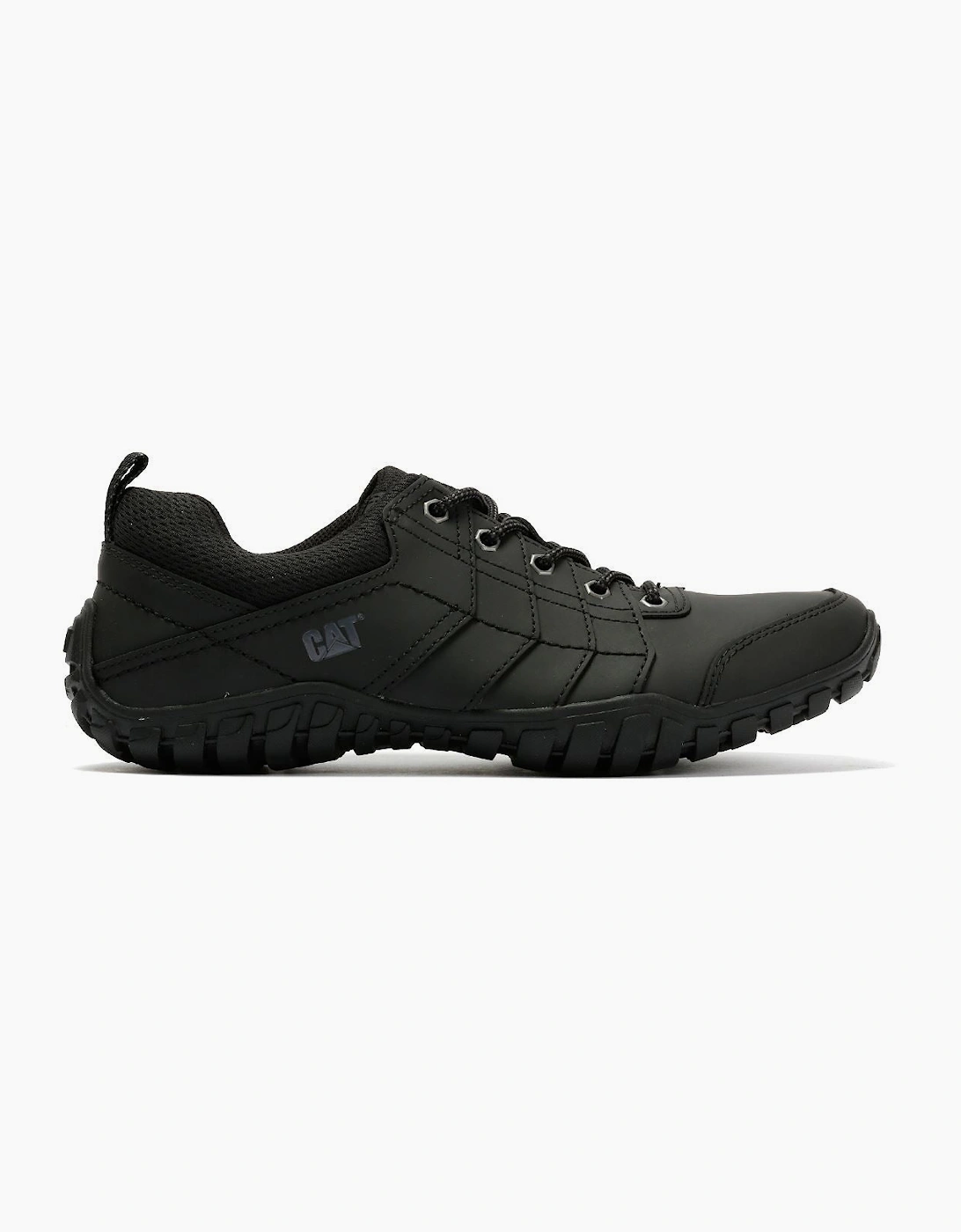 Caterpillar Instruct Suede Men's Black Lace-Up Shoes