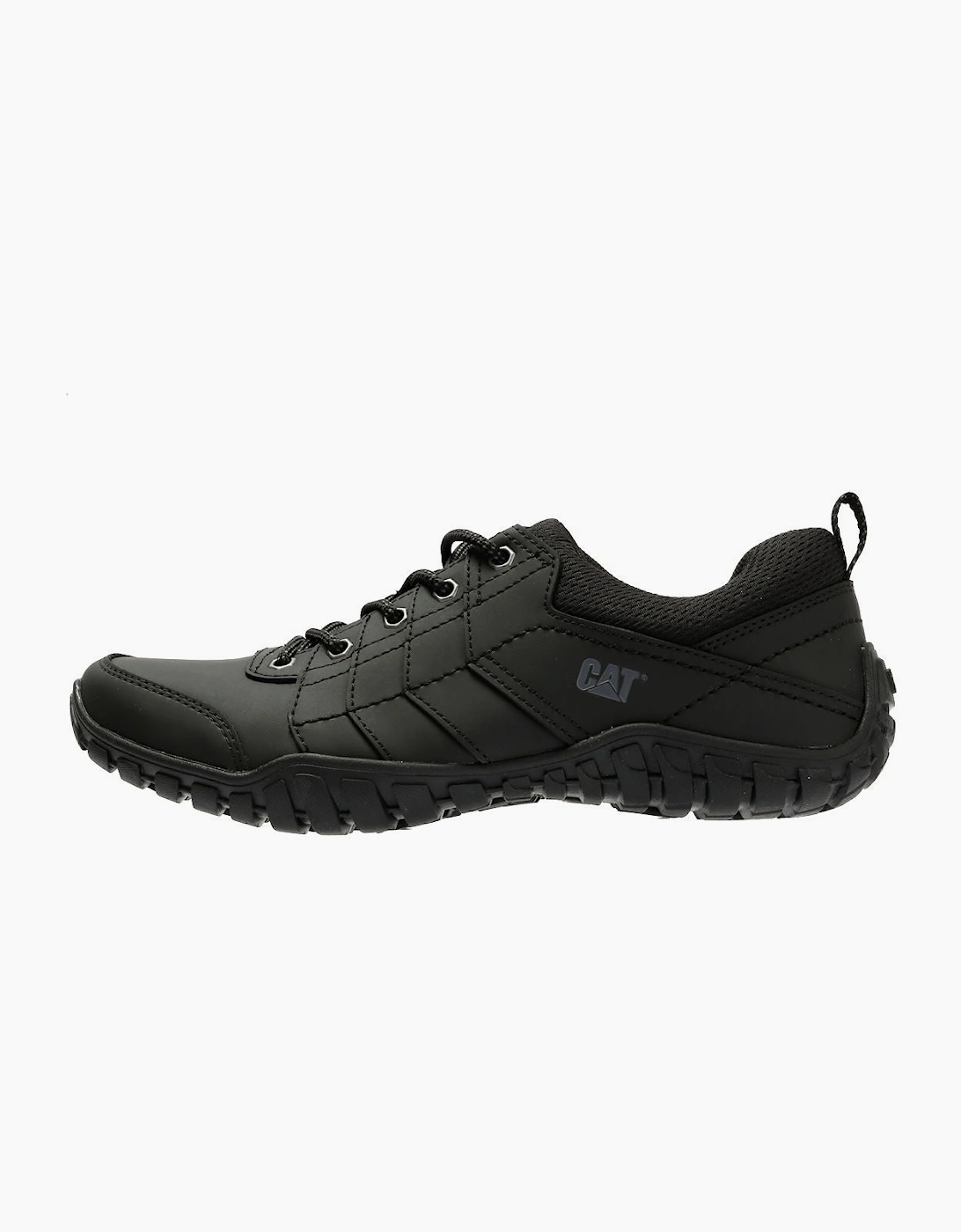 Caterpillar Instruct Suede Men's Black Lace-Up Shoes