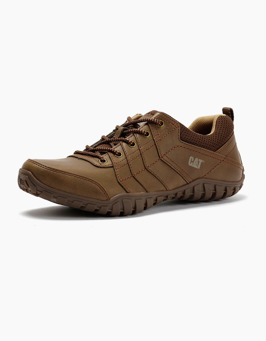 Caterpillar Instruct Suede Men's Brown Lace-Up Shoes